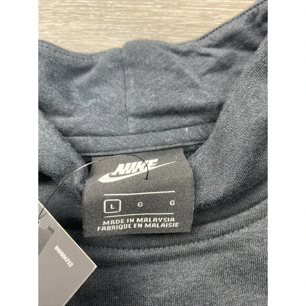 Nike girls sportswear premium essential crew pullover Black NWT SZ LG 940344-010 - Picture 3 of 8